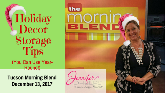 Got Your Tinsel in a Tangle? Decor Storage Tips & Morning Blend Video