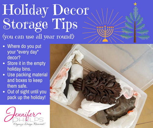 Holiday Decor Storage Tip #4