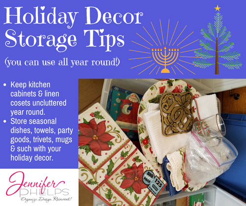 Holiday Decor Storage Tip #5