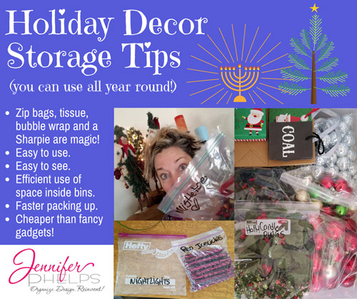 Holiday Decor Storage Tip #7