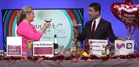 Valentine’s Day for Lovers and Singles: Love, Fun & Cocktails you can share ANY day! plus Morning Blend