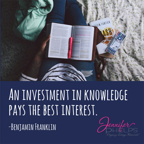 An Investment in Knowledge Pays the Best Interest