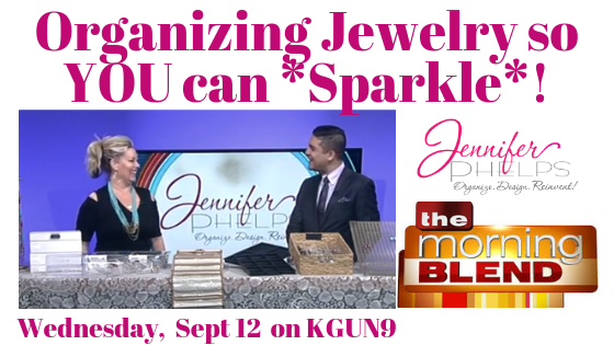 Organizing Jewelry so YOU can Sparkle!
