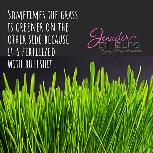 Sometimes the Grass is Greener on the Other Side